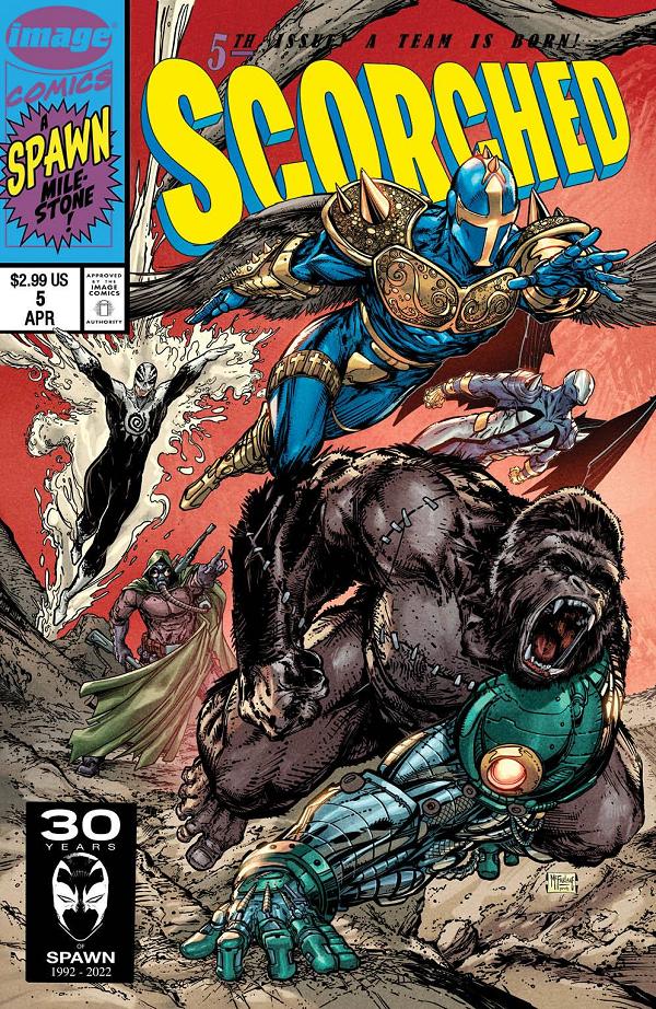Scorched #5 CVR B MCFARLANE cover