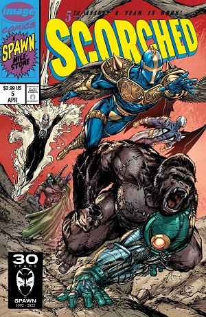 Scorched #5 CVR B MCFARLANE cover
