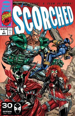 Scorched #4 CVR B MCFARLANE cover