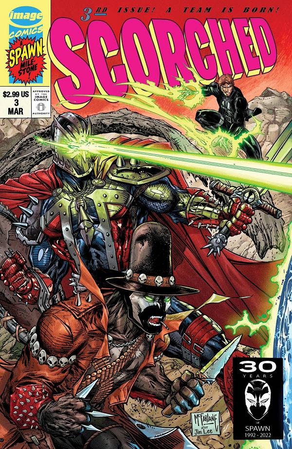 Scorched #3 CVR B MCFARLANE cover
