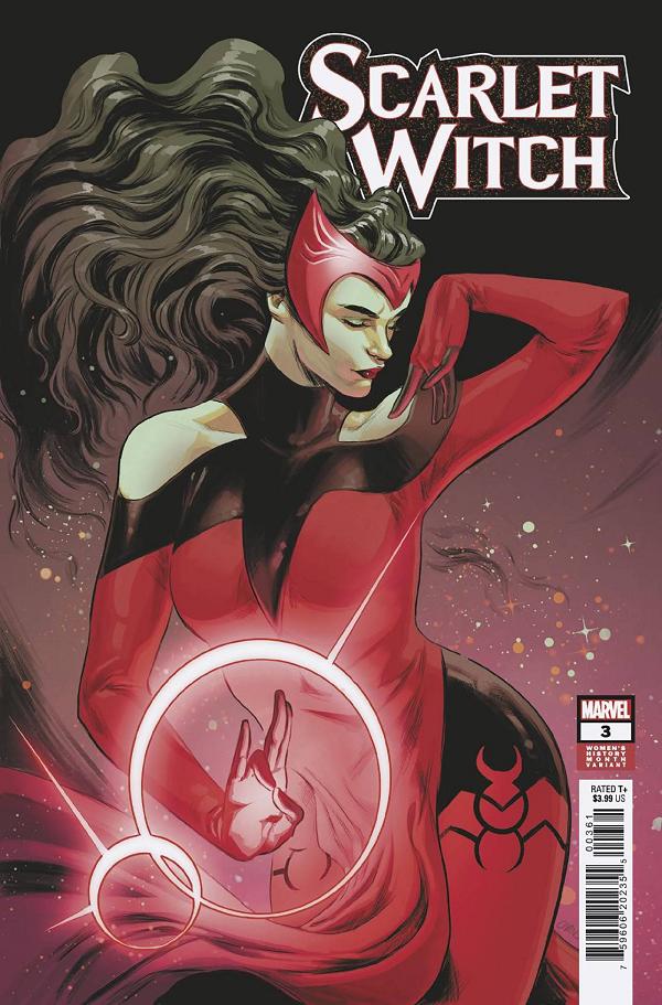 Scarlet Witch #3 CARNERO WOMENS HISTORY MONTH cover