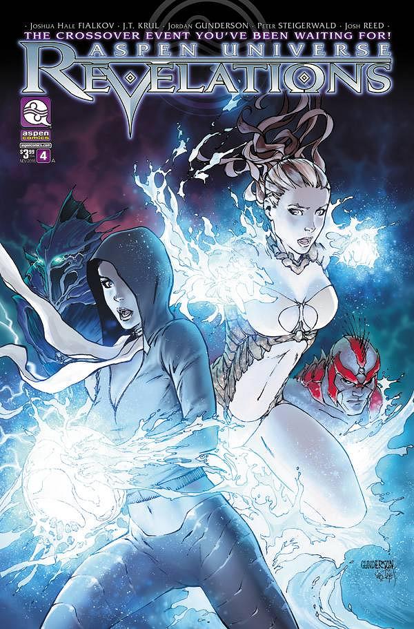 Aspen Universe Revelations #4 cover by Jordan Gunderson