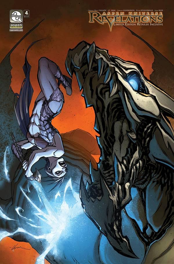 Aspen Universe Revelations #4 cover by Ale Garza