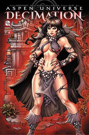 Aspen Universe Decimation #2 CVR B PANTALENA cover
