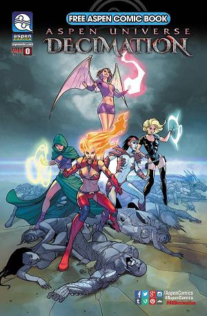 Aspen Universe Decimation #0 cover
