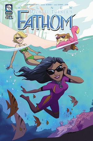 All New Fathom #8 CVR B DROUHARD cover