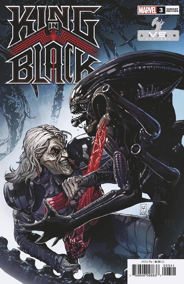 King In Black #3 (OF 5) GIANGIORDANO MARVEL VS ALIEN cover