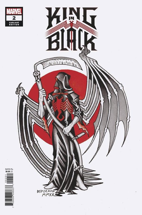 King In Black #2 (OF 5) BEDERMAN TATTOO cover