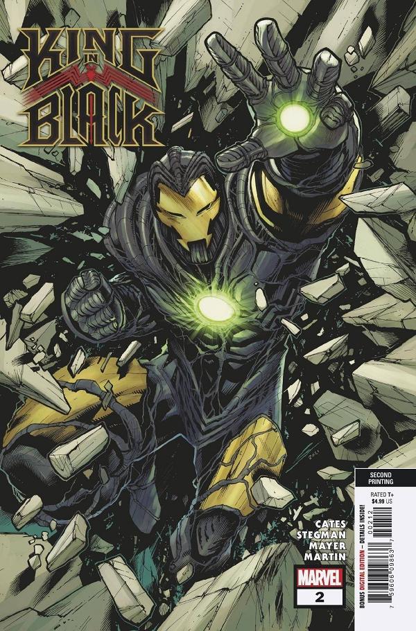 King In Black #2 (OF 5) 2ND PTG SANDOVAL cover