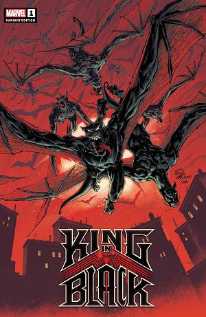 King In Black #1 (OF 5) STEGMAN DARKNESS REIGNS cover