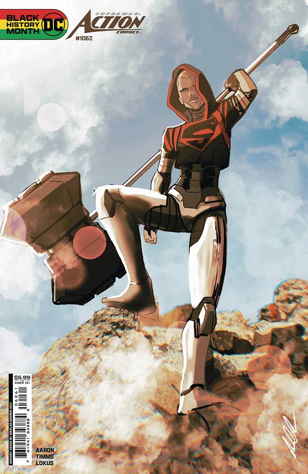 Action Comics #1062 CVR D DRAPER-IVEY BLACK HISTORY MONTH cover