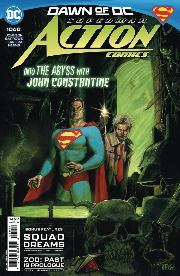 Action Comics #1060 CVR A STEVE BEACH (TITANS BEAST WORLD) cover