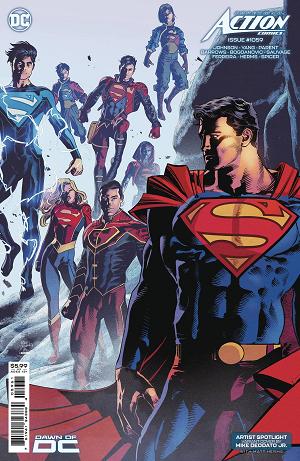 Action Comics #1059 CVR D MIKE DEODATO JR ARTIST SPOTLIGHT cover