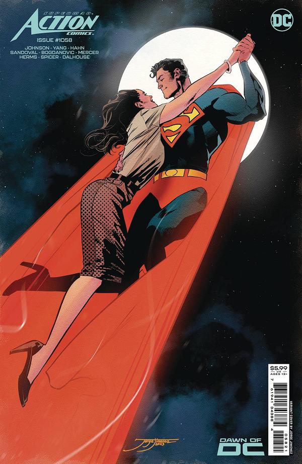 Action Comics #1058 CVR B CVR B JORGE JIMENEZ CS cover