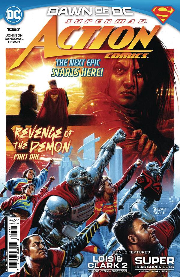 Action Comics #1057 CVR A STEVE BEACH cover