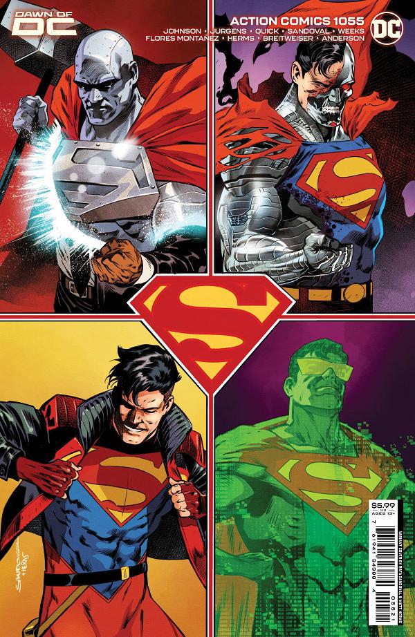 Action Comics #1055 variant cover