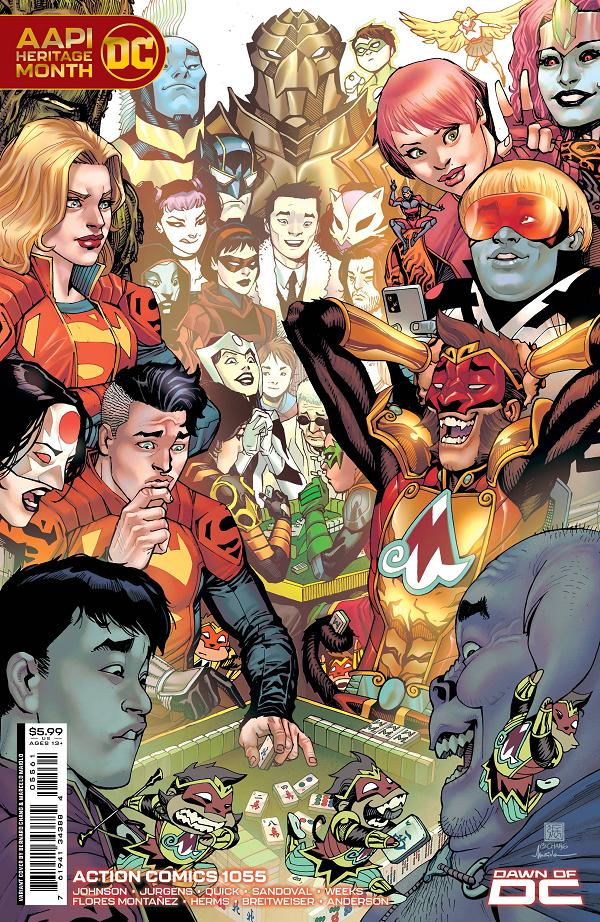 Action Comics #1055 CVR D CVR D CHANG AAPI MNTH CS cover