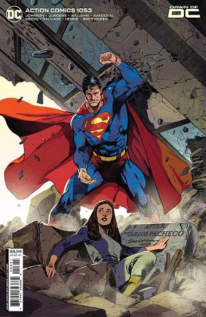 Action Comics #1053 CVR B CVR B RAFA SANDOVAL CARD STOCK cover