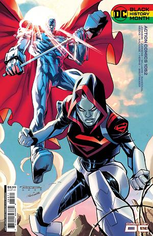 Action Comics #1052 CVR E CVR E RANDOLPH BLACK HISTORY CARD cover