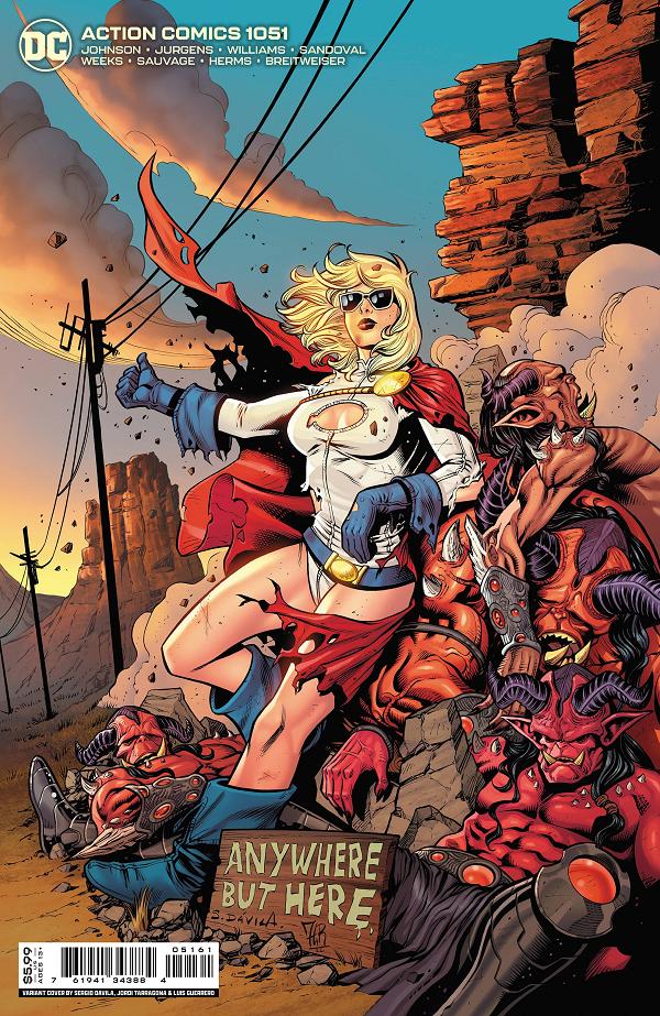 Action Comics #1051 variant cover