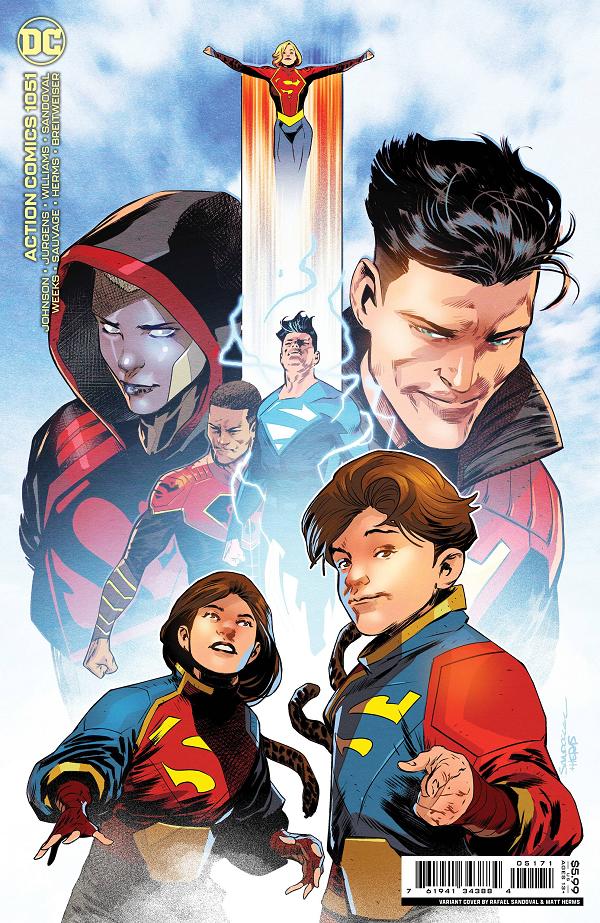 Action Comics #1051 CVR E CVR E RAFA SANDOVAL CARD STOCK cover