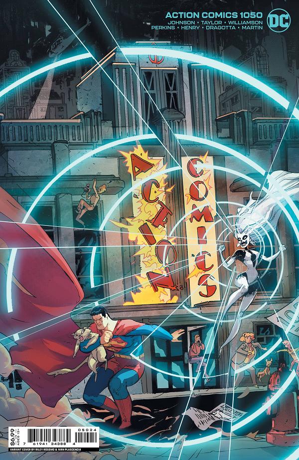 Action Comics #1050 CVR K CVR K RILEY ROSSMO CARD STOCK cover