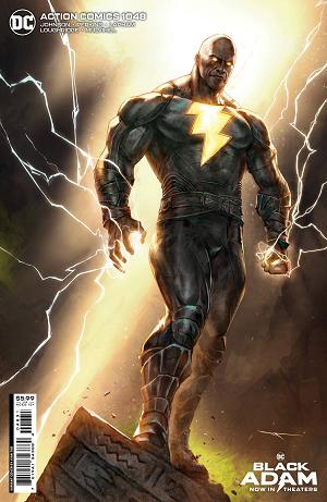 Action Comics #1048 CVR C CVR C IVAN TAO BLACK ADAM MOVIE cover