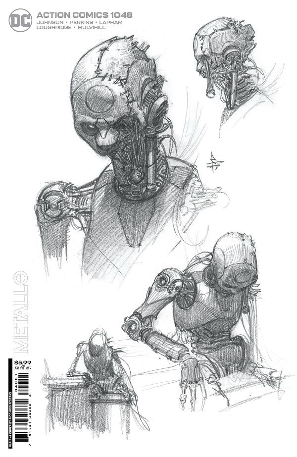 Action Comics #1048 variant cover by Riccardo Federici