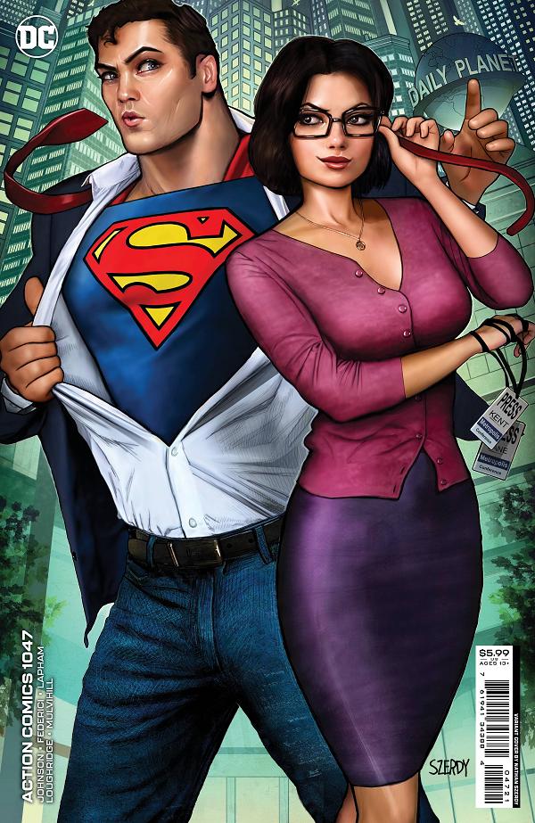 Action Comics #1047 CVR B CVR B SZERDY CARD STOCK cover