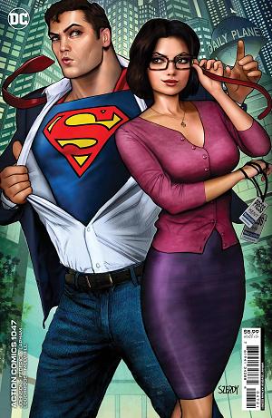 Action Comics #1047 CVR B CVR B SZERDY CARD STOCK cover