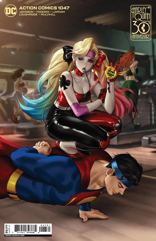 Action Comics #1047 CVR C CVR C LI HARLEY QUINN 30TH ANN cover