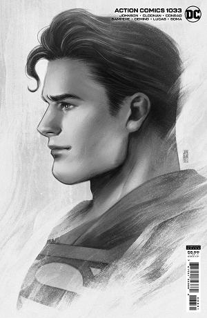 Action Comics #1033 CVR C 25 COPY CARDSTOCK BARTEL INCV cover