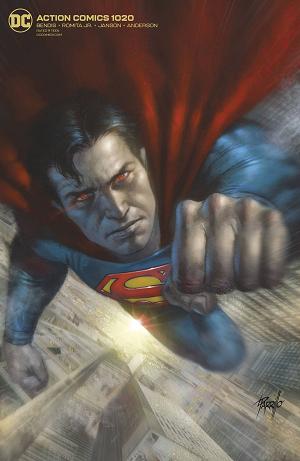 Action Comics #1020 CARD STOCK L PARRILLO cover