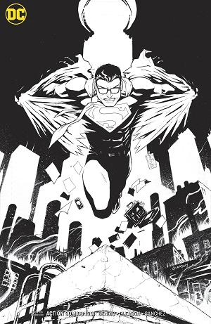 Action Comics #1001 INKS ONLY cover
