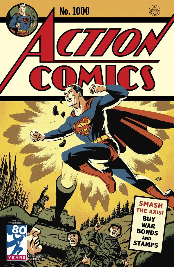 Action Comics #1000 variant cover by Michael Cho