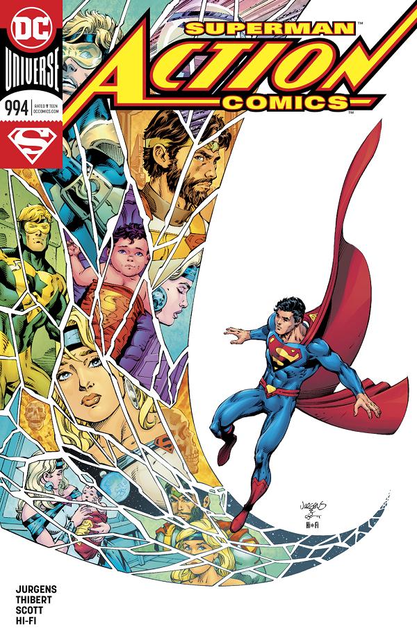 Action Comics #994 cover by Dan Jurgens