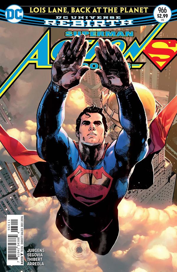 Action Comics #966 cover by Clay Mann