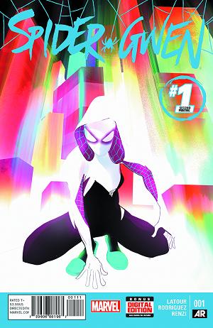 Spider-Gwen #1 RODRIGUEZ 2ND PTG cover