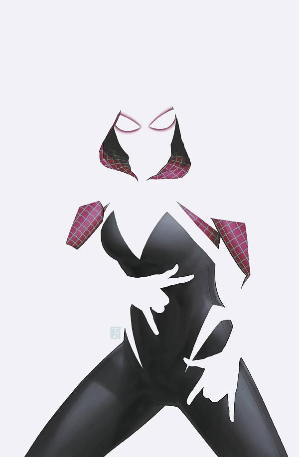 Spider-Gwen: Smash #1 JTC NEGATIVE SPACE VIRGIN cover