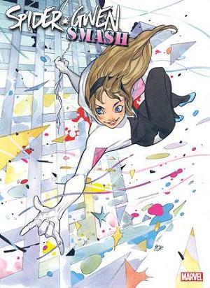 Spider-Gwen: Smash #1 PEACH MOMOKO FOIL cover