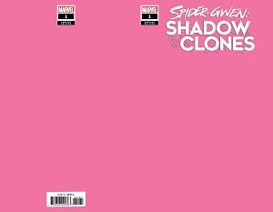 Spider-Gwen: Shadow Clones #1 PINK BLANK cover