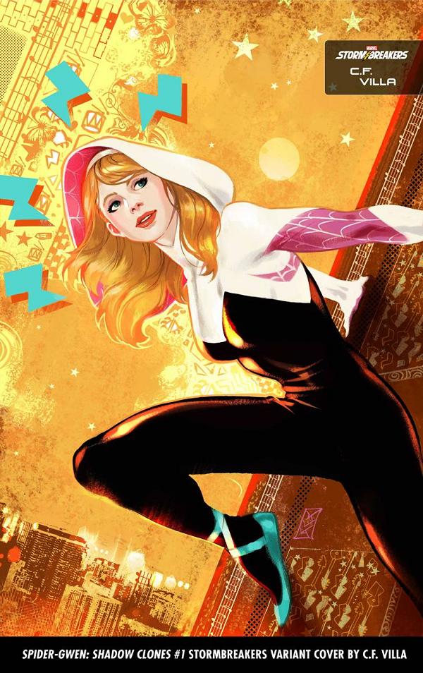 Spider-Gwen: Shadow Clones #1 VILLA STORMBREAKER cover