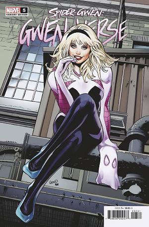 Spider-Gwen: Gwenverse #5 (OF 5) LAND HOMAGE cover