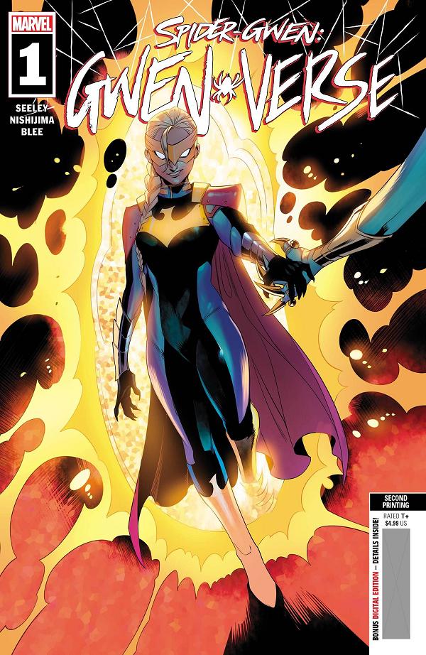 Spider-Gwen: Gwenverse #1 (OF 5) 2ND PTG NISHIJIMA cover