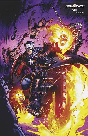 Ghost Rider #18 NIC KLEIN STORMBREAKERS cover