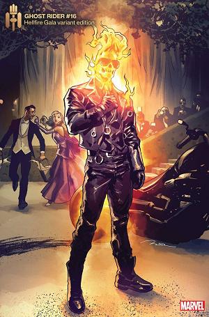 Ghost Rider #16 GERALD PAREL HELLFIRE GALA cover