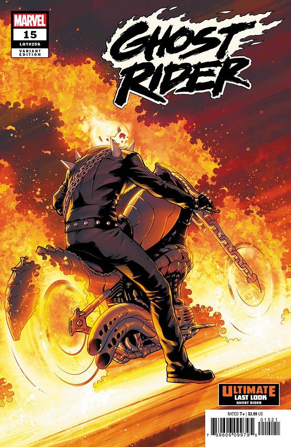 Ghost Rider #15 CABAL ULT LAST LOOK cover