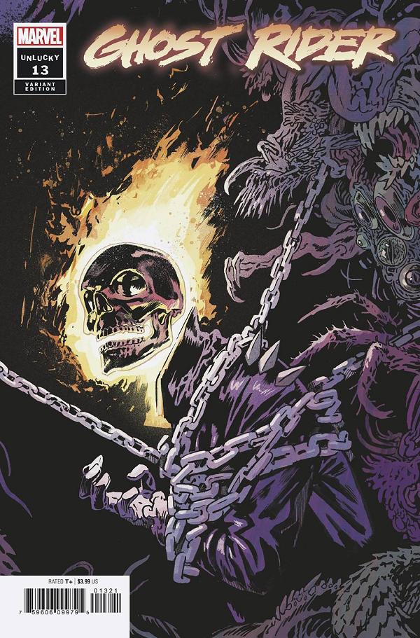 Ghost Rider #13 WALSH UNLUCKY 13 cover