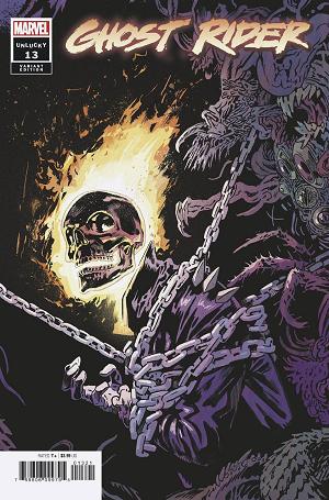 Ghost Rider #13 WALSH UNLUCKY 13 cover