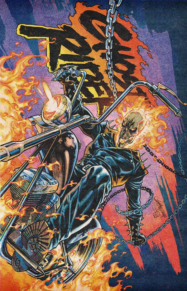 Ghost Rider #11 200 COPY INCV JS CAMPBELL RETRO ANNV cover